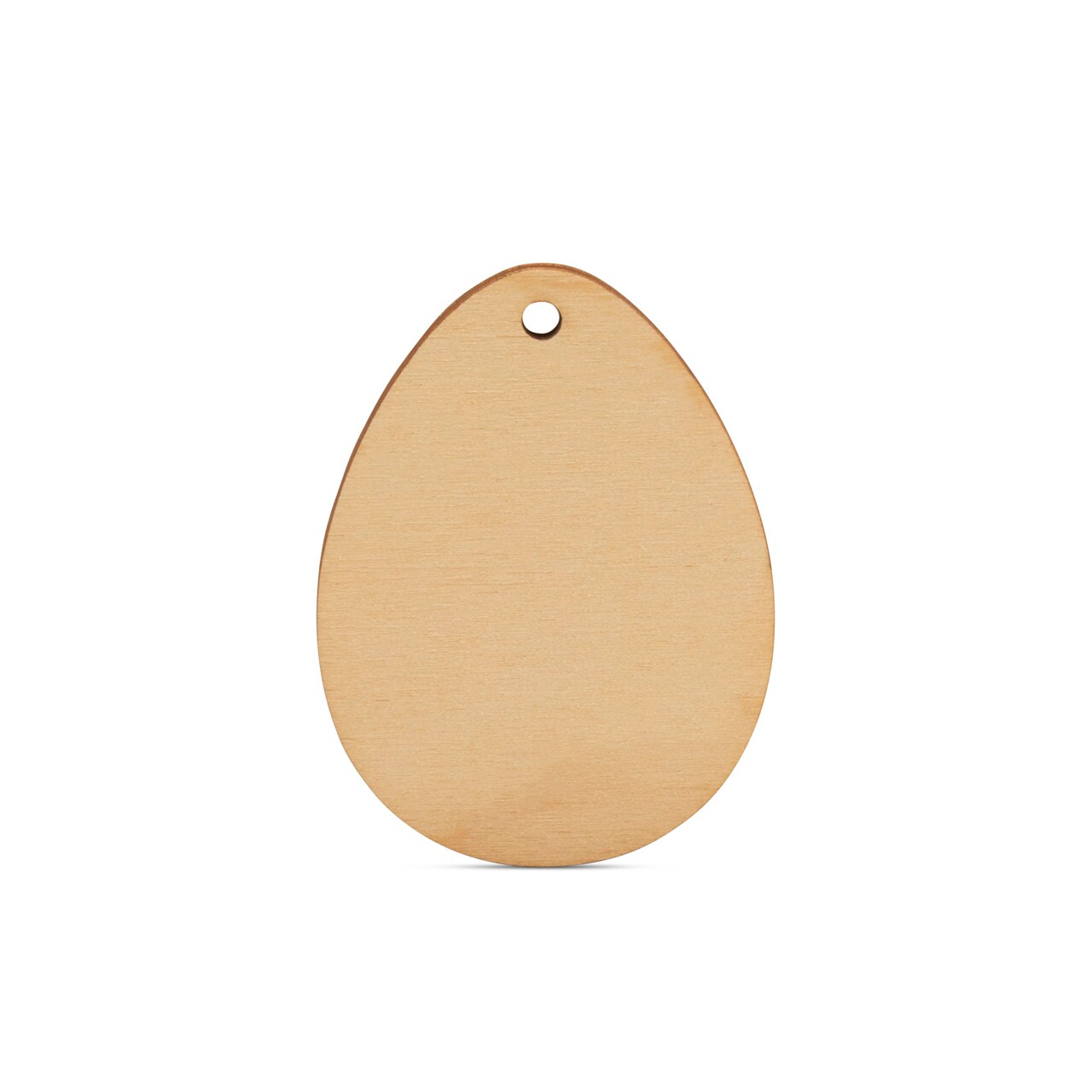 Wood Egg Ornaments 2-5/8”, 1/8” Thick Cutouts for Easter Decor & Crafts | Woodpeckers